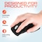 Delton Ergonomic Wireless Battery Keyboard for PC Laptop Office Remote Work DKMKITERG18-WB - alternate 3